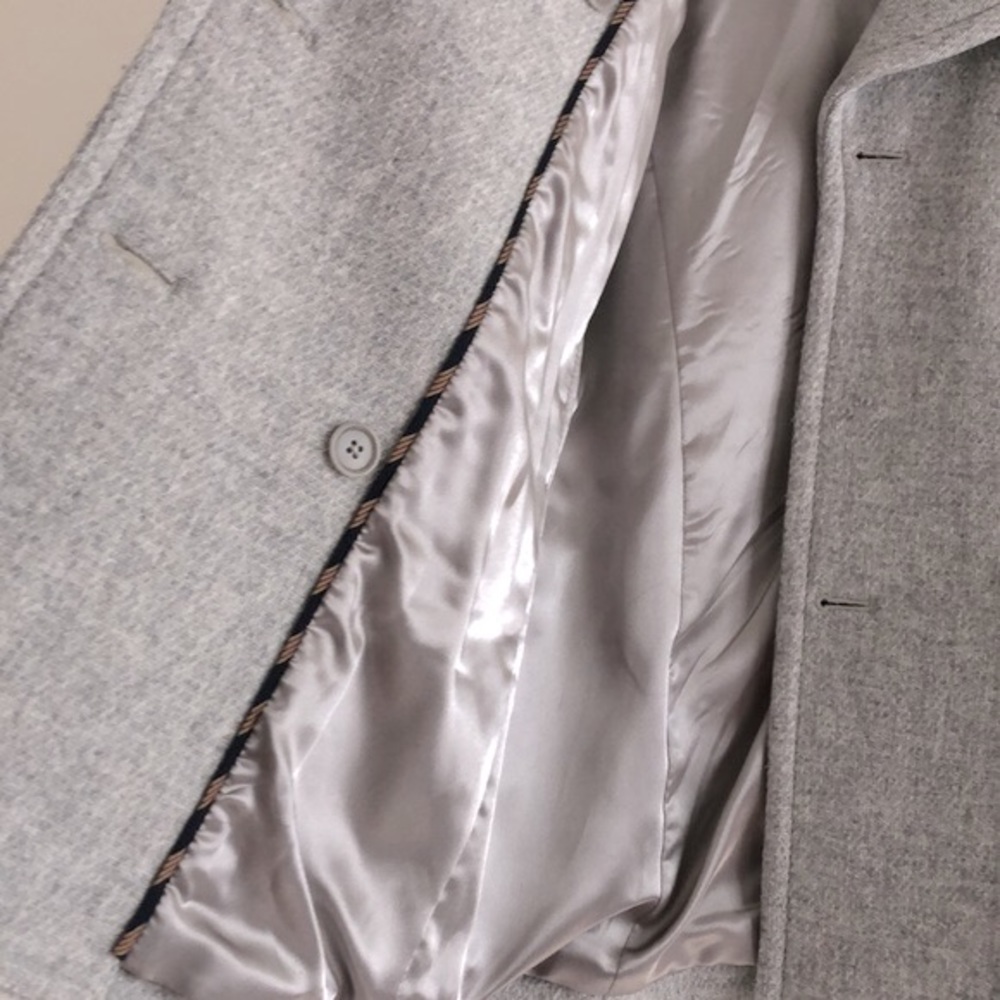 J.Crew Double Breasted Majesty Stadium Wool Coat - Picture 6 of 7